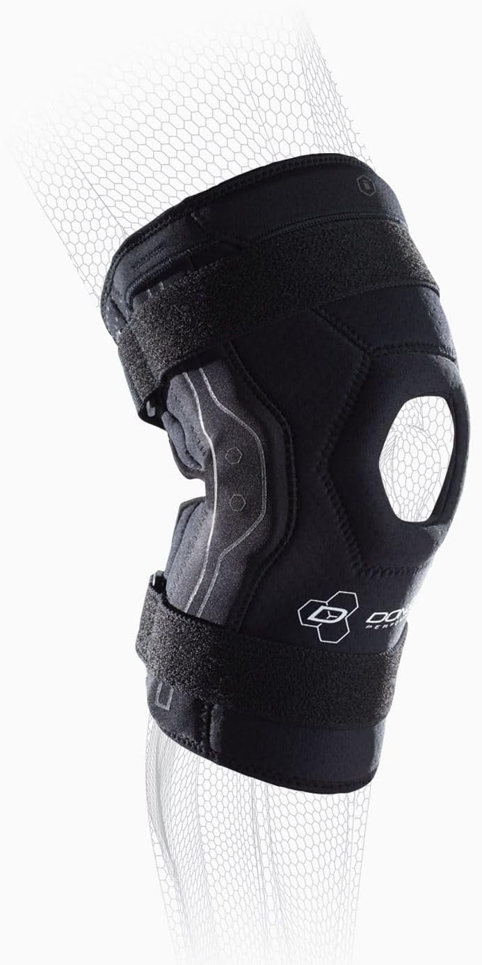 DonJoy Performance Bionic Knee Brace Hinged, Adjustable Patella