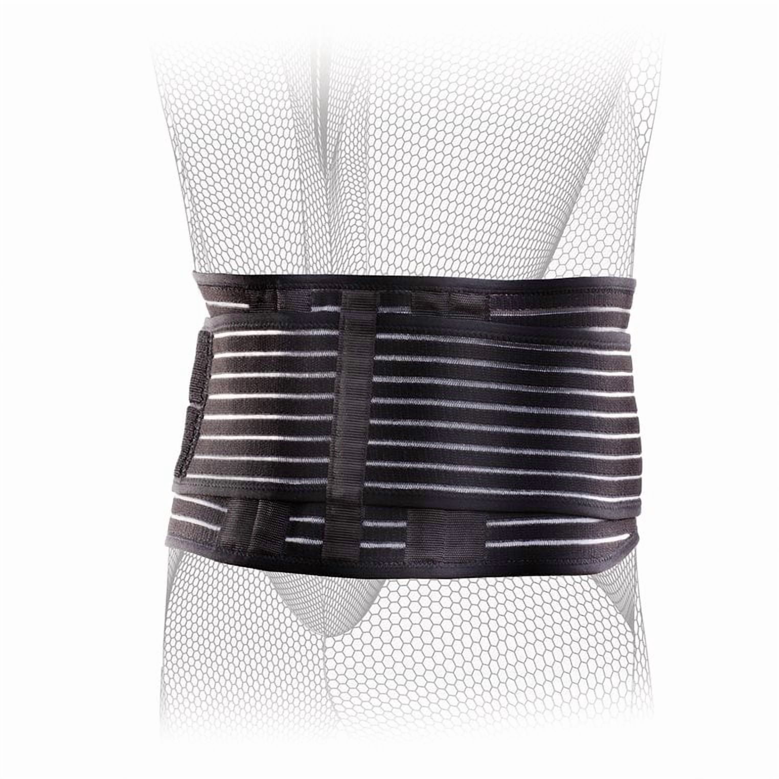 DonJoy Performance Elastic Back Brace Wrap, Adjustable Stretch Compression Brace, Low Back size S/M