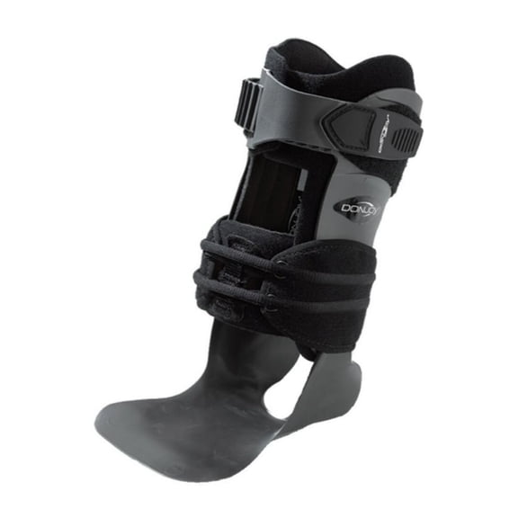 DonJoy Velocity Ankle Brace for Wide Size Right Calf with Low Profile Comfortable Design, Lightweight Construction, and Anatomically-Designed Bilateral Hinges (Large, Moderate Support)