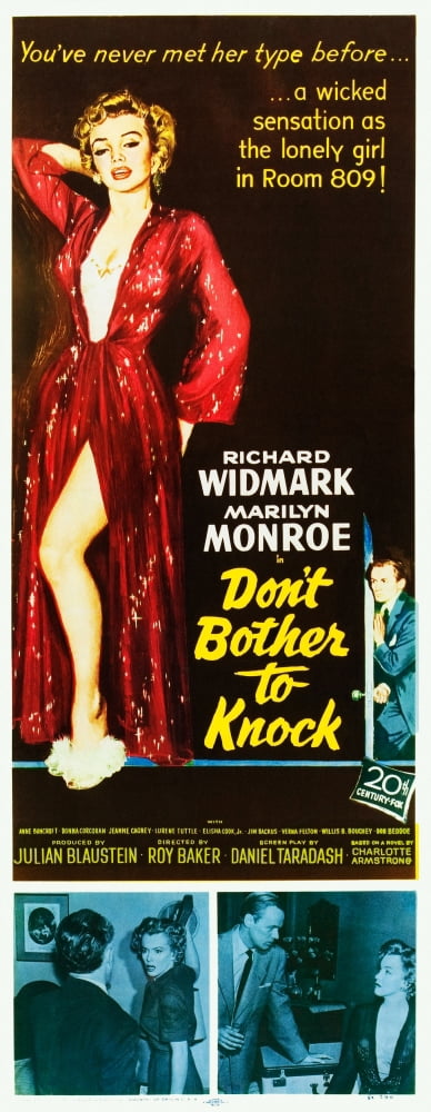 DonT Bother To Knock Canvas Art - (11 x 17)