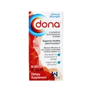 Dona Crystalline Glucosamine Sulfate, 750 Mg, 60 Count