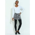 thumbnail image 1 of Dona Jo Women's Love Skirted Legging (White Lily), 1 of 6