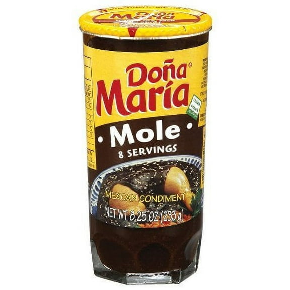 Dona Maria Mole Mexican Sauce 8.25oz Imported from Mexico (Mole Original, 2 Pack)