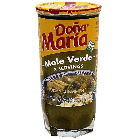 Dona Maria Mole Verde Sauce, 8.25 oz (Pack of 12)