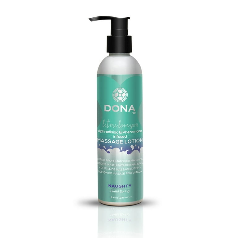 Dona Massage Lotion Naughty Aroma Sinful Spring 8oz