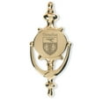 thumbnail image 1 of Donahue Irish Coat of Arms Brass Door Knocker, 1 of 1