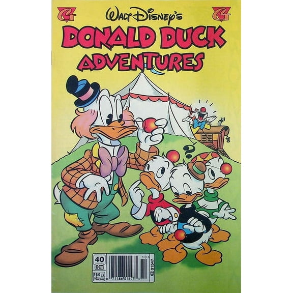 Donald Duck Adventures (Gladstone) #40 (Newsstand) VF ; Gladstone Comic Book