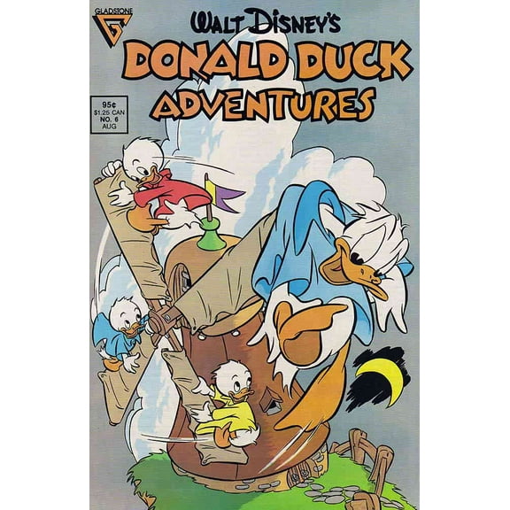 Donald Duck Adventures (Gladstone) #6 VF ; Gladstone Comic Book