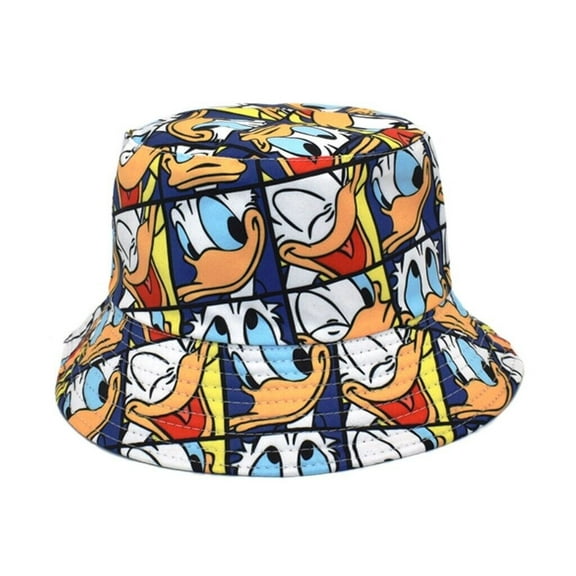 Donald Duck Cartoon Character Adult Size Bucket Hat