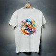 Donald Duck Character Short Sleeve WhiteBlack Men's