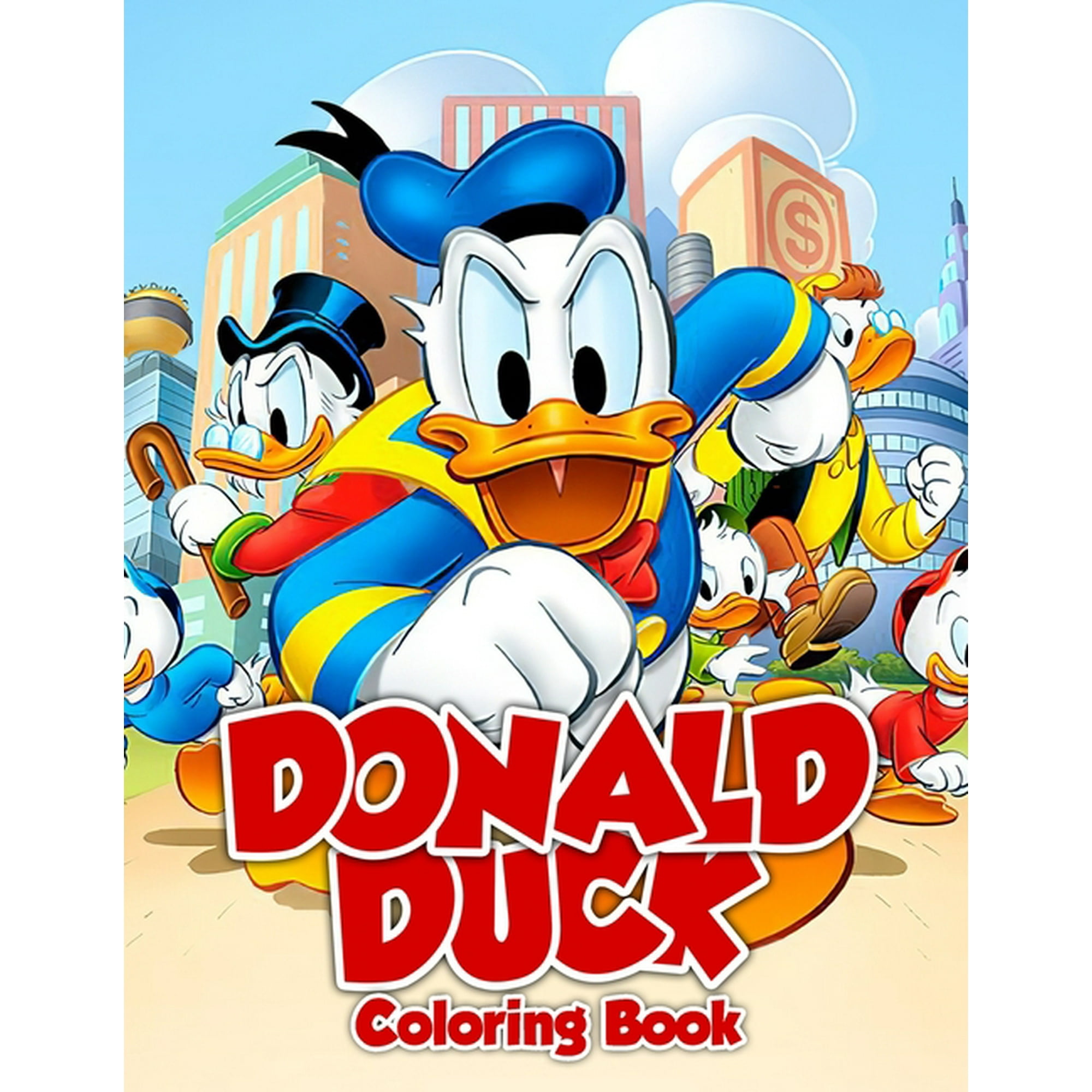 donald duck and daisy duck coloring pages
