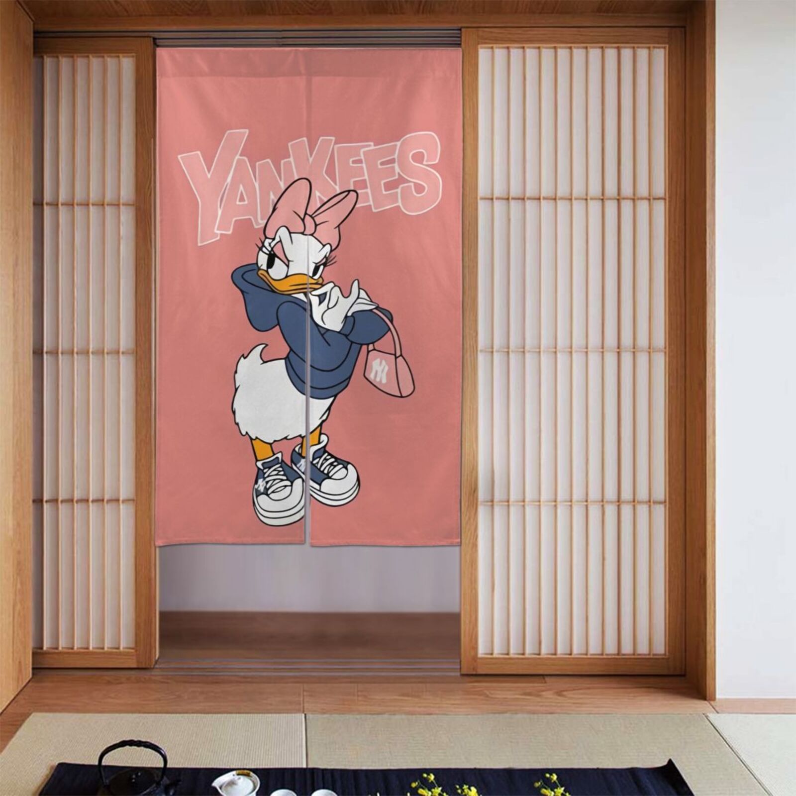 Donald Duck Custom Funny Photo Doorway Curtain, Customized Personalized ...