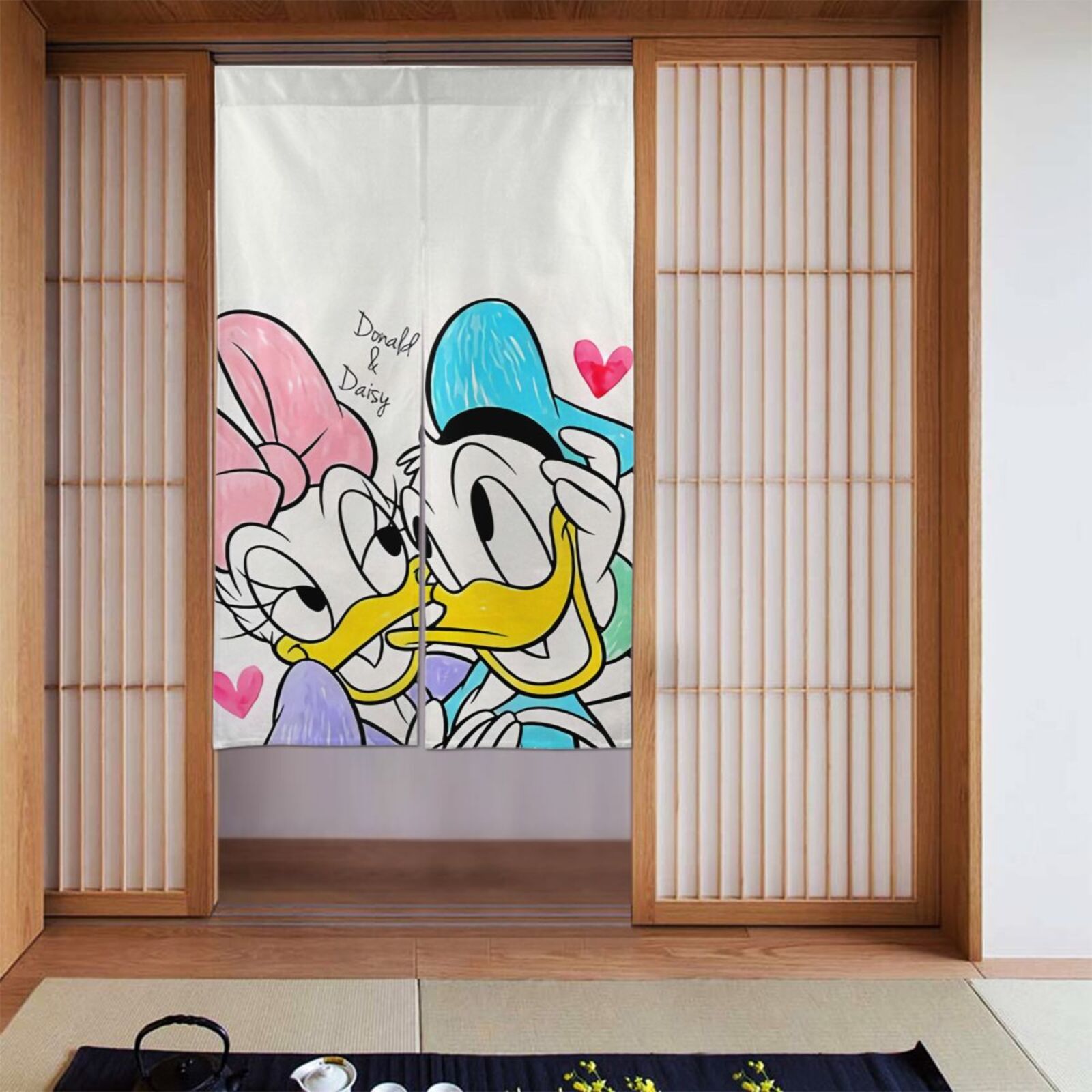 Donald Duck Custom Funny Photo Doorway Curtain, Customized Personalized ...