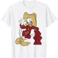 thumbnail image 1 of Donald Duck Firefighter Outfit DTG Print Unisex T-Shirt, 1 of 5