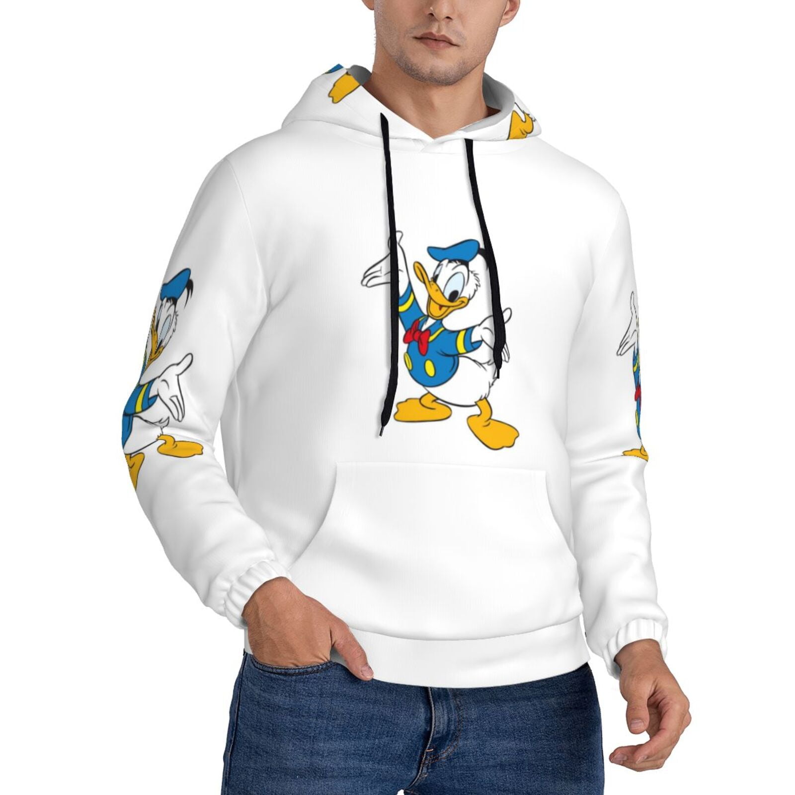 Donald Duck King Donald Sweatshirt - Lustiges Disney Sweatshirt