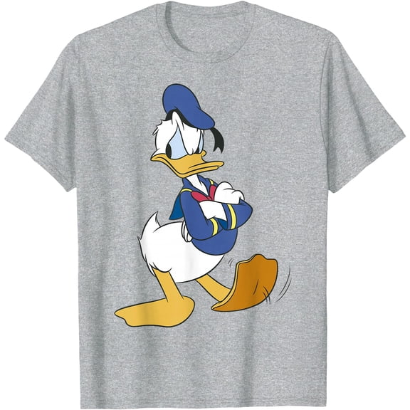 Donald Duck Traditional Portrait DTG Print Unisex T-Shirt