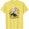 thumbnail image 1 of Donald Duck World's Best Uncle Circle Portrait DTG Print Unisex T-Shirt,Cornsilk Color,Size L, 1 of 5