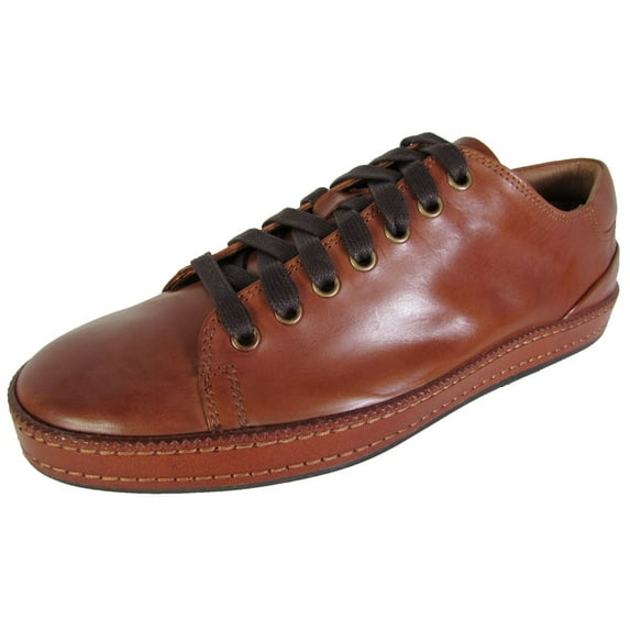 Donald J Pliner Mens Jagar-43 Sneaker Shoes, Tan Burnished Calf, US 7.5