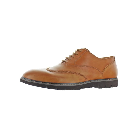 Donald J. Pliner Mens Sennet Padded Insole Wingtip Oxfords