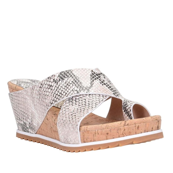 Donald J. Pliner Sisu Leather Toe Loop Platform Wedge