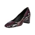 thumbnail image 1 of Donald J. Pliner Womens Corin 4 Leather Snake Print Dress Pumps, 1 of 4