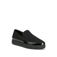 thumbnail image 1 of Donald J. Pliner Womens Meg Crepe Ankle Loafers Black 6 Medium (B,M), 1 of 5