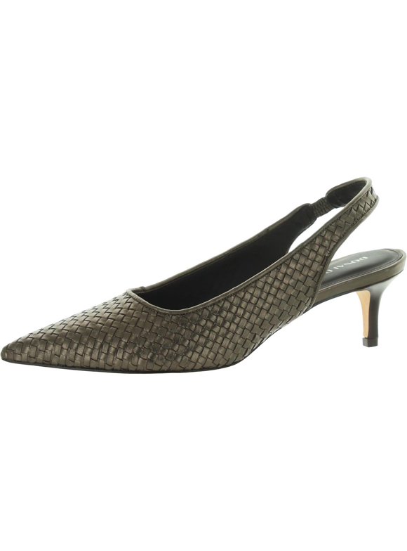 Donald Pliner Aquarius Women's Square-Toe Dress Pump - 2-Inch Block Heel With Memory Foam
