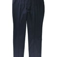 thumbnail image 1 of Donald J. Trump Mens Flat Front Dress Pants Slacks, Blue, 45W x UnfinishedL, 1 of 2