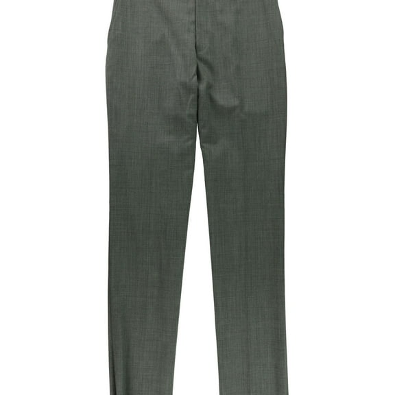 Donald J. Trump Mens Wool Dress Pants Slacks, Grey, 32W x UnfinishedL