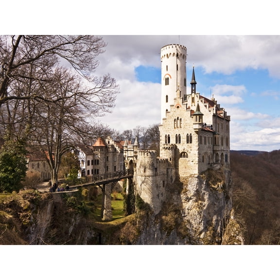 Donald Lichtenstein Castle Germany Landscape Photo Extra Large XL Wall Art Poster Print
