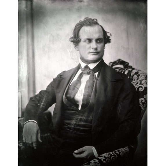 Donald Mckay. Namerican Ship Designer And Builder. Daguerreotype Mid 19Th Century. Print by