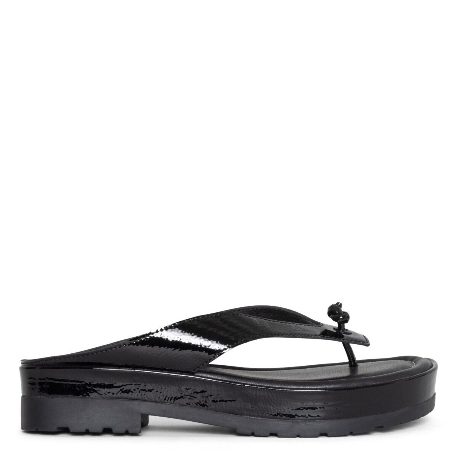 Donald J Pliner Women's Seena Sandal - Metallic Leather Platform With Memory Foam Insole