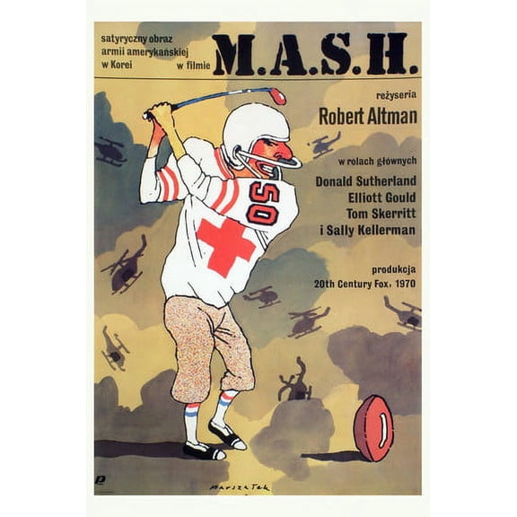 Donald Sutherland and Elliott Gould and Sally Kellerman in MASH 24x36 Poster