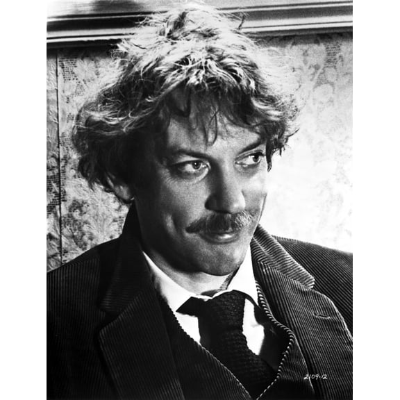Donald Sutherland with a moustache Photo Print (8 x 10)