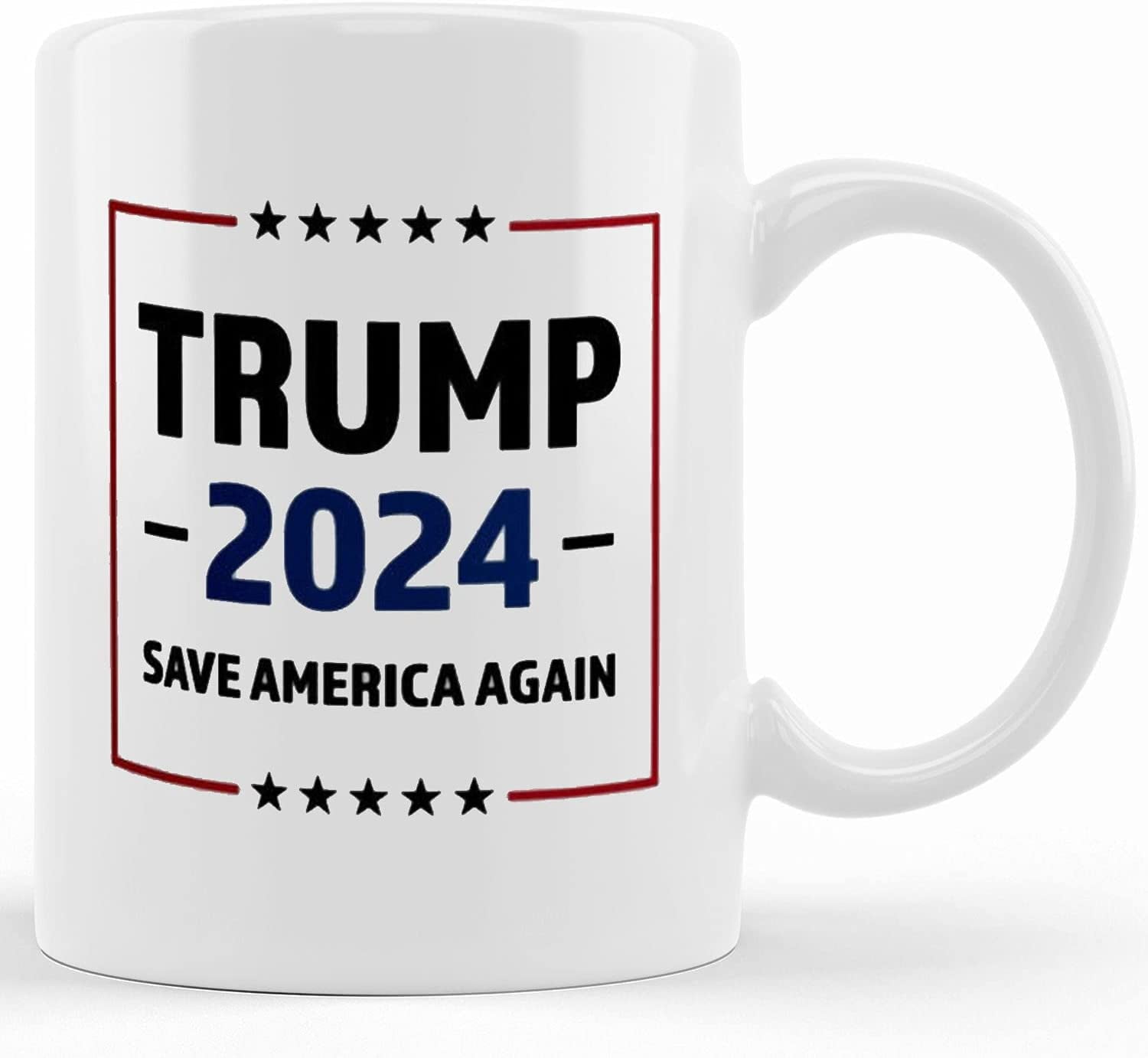 Donald Trump Keep America Great 2024 Campaign Ceramic Coffee Mug Tea Cup  Fun Novelty Gift 12 oz - Poster Foundry