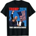 Donald Trump 2024 Take America Back American Flag Patriotic TShirt
