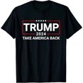 Donald Trump 2024 Take America Back Election The Return TShirt