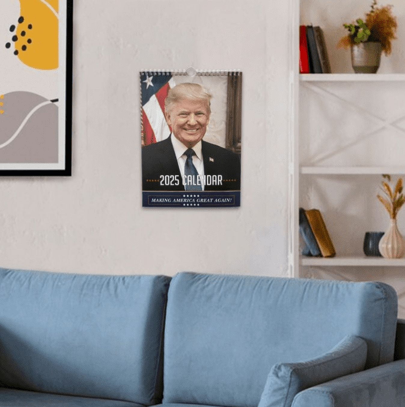 Donald Trump 2025 Wall Calendar 12 Months Of Fun and Quirky Calendar