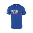 thumbnail image 1 of Donald Trump '24 Poltitical Campaign 2024 Men's Short Sleeve T-shirt Graphic Tee-Antique Royal-small, 1 of 4