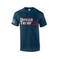 thumbnail image 1 of Donald Trump '24 Poltitical Campaign 2024 Men's Short Sleeve T-shirt Graphic Tee-Heather Navy-xxxl, 1 of 4