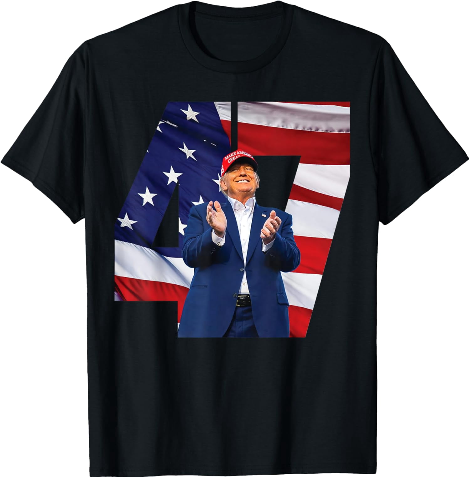 Show Your Support! Donald Trump 47th President 4x5 Inch Vinyl Bumper Sticker - MAGA, Inauguration Day 2025, Patriotic Car Decal