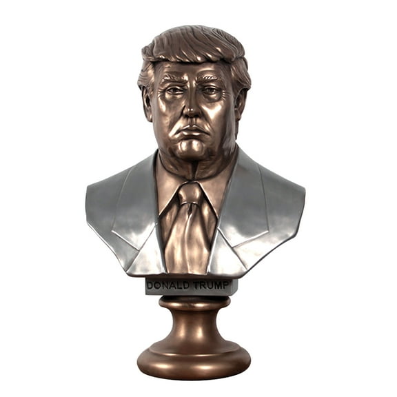 Donald Trump Bust of 45th President Faux Bronze