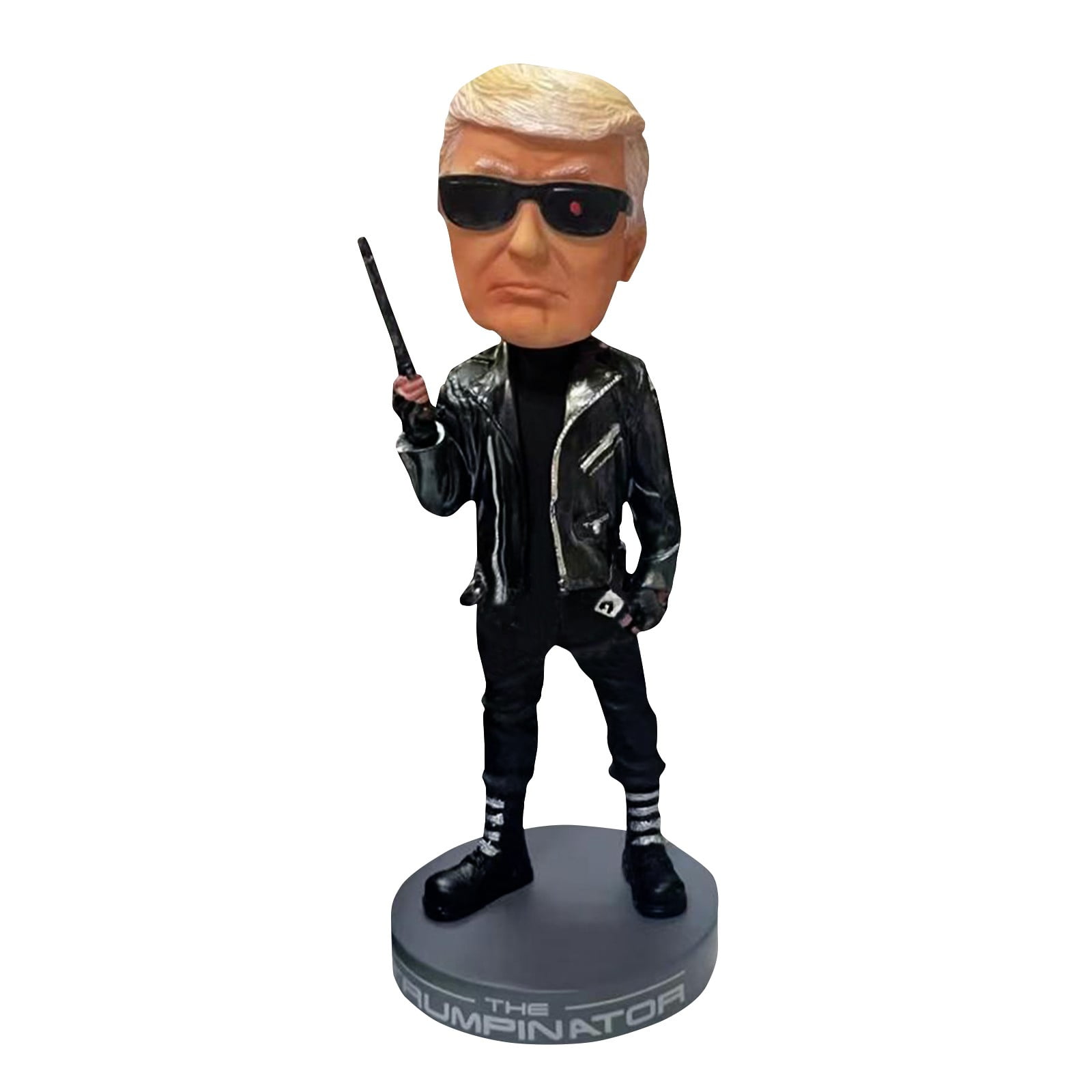Figurine Donald Trump "The Trumpinator" 2024 - Bobblehead Collector - Cadeau Patriotique Américain