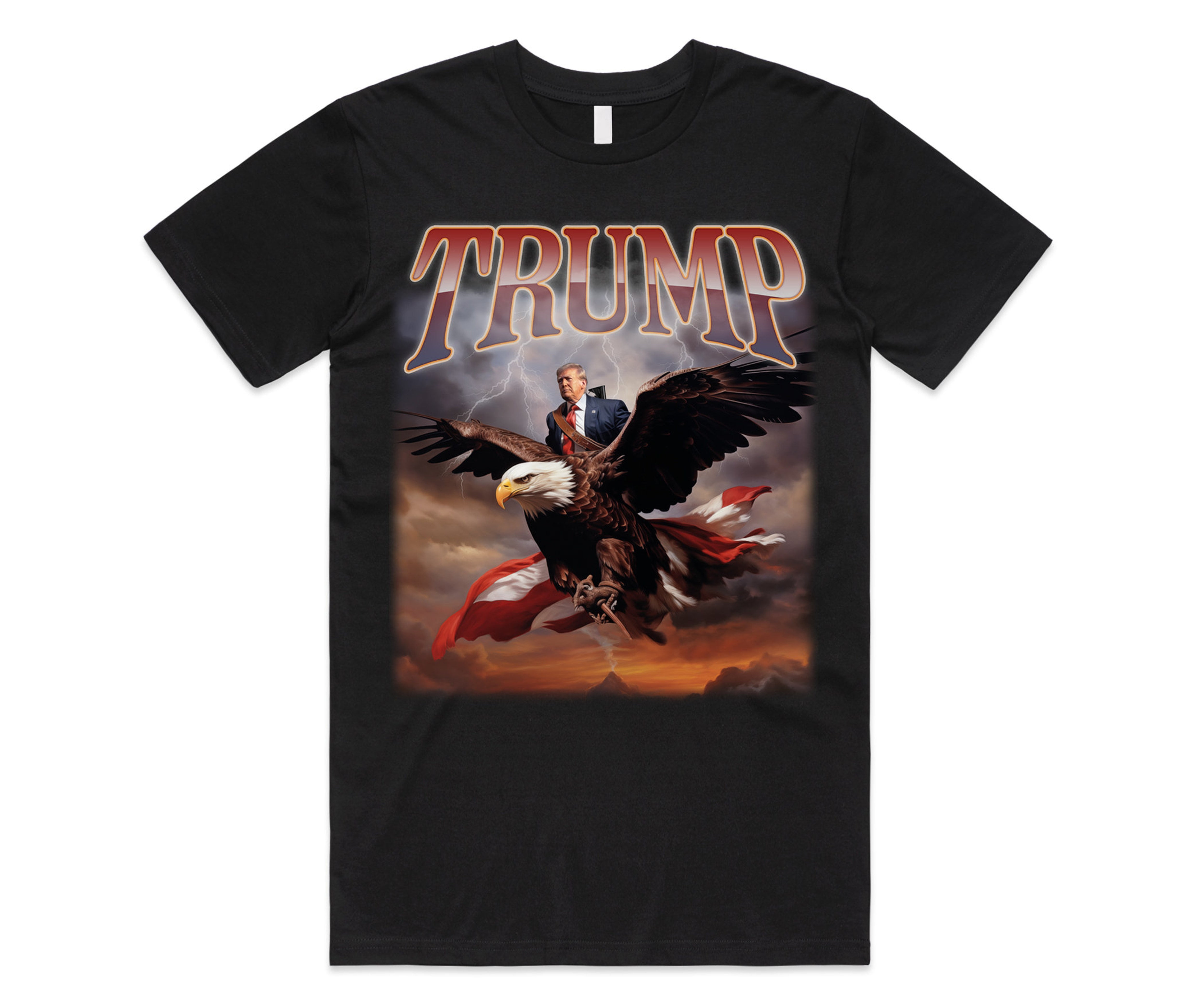 Donald Trump Eagle TShirt Tee Top USA President Icon 2025 Election