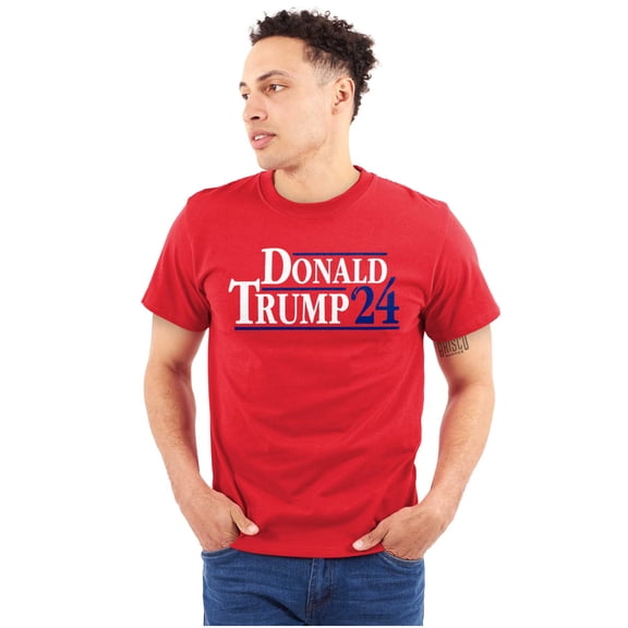 Donald Trump Election Campaign 2024 Men's Graphic T Shirt Tees Brisco Brands M