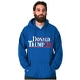 thumbnail image 1 of Donald Trump Election Campaign 2024 Unisex Plus Fleece Graphic Hoodie Brisco Brands 3X, 1 of 5