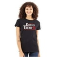 thumbnail image 1 of Donald Trump Election Campaign 2024 Womens Slim Fit Graphic Tee Brisco Brands L, 1 of 5