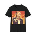 thumbnail image 1 of Donald Trump For President Unisex Softstyle T-Shirt 2024 Pointing You, 1 of 3