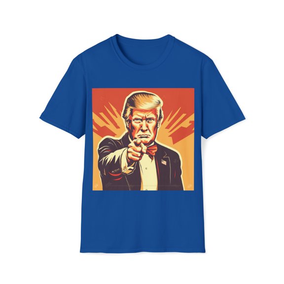 Donald Trump For President Unisex Softstyle T-Shirt 2024 Pointing You
