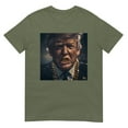 thumbnail image 1 of Donald Trump Gold Grillz T-Shirt (Military Green, 2XL), 1 of 2